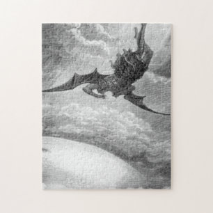 Gustave Dore Satan uit het paradijs, verloren door Legpuzzel