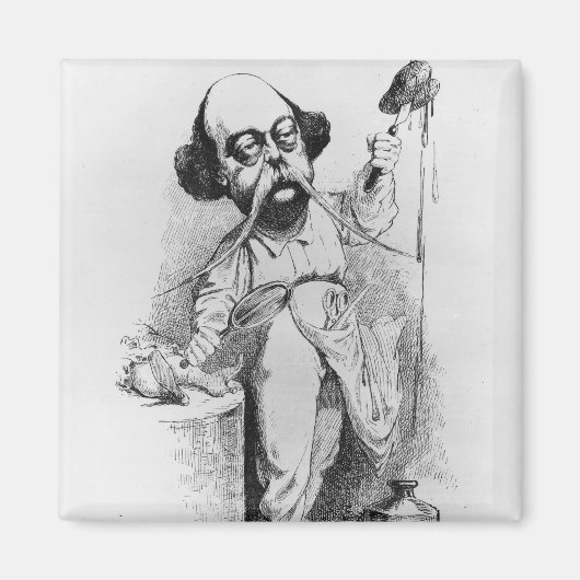 Gustave Flaubert die Madame Bovarium ontleent Magneet (Voorkant)