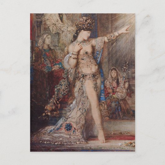 Gustave Moreau Art Briefkaart (Voorkant)