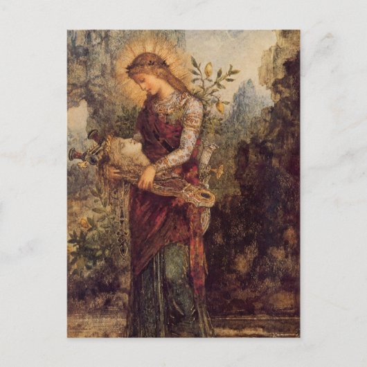 Gustave Moreau Art Briefkaart (Voorkant)