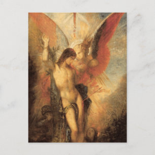 Gustave Moreau - Saint Sebastian en de Angel GC Briefkaart