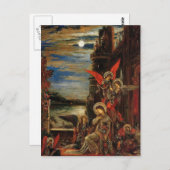 Gustave Moreau-St. Cecilia Briefkaart (Voorkant / Achterkant)