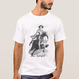 Gustavus Adolphus II, koning van Zweden, over T-shirt