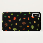 Gusty Autumn Days verlaat patroonpatroon Case-Mate iPhone Case (Achterkant (horizontaal))