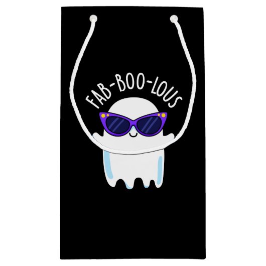 Gut Feeling Funny Anatomine Intestine Pun Dark BG Klein Cadeauzakje (Achterkant)