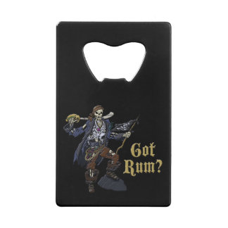 Gut Rum? Kredietkaart Flessenopener