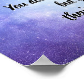 Gute Freunde sind wie Sterne Poster (Hoek)