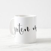 guten morgen Good Morning German Mug (Devant gauche)