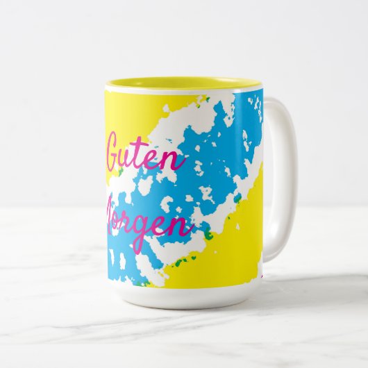 Guten Morgen Mug (Devant droit)