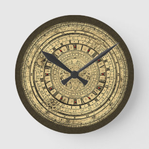 Gutenberg Astrological clock Ronde Klok