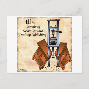 Gutenberg Cartoon 3477 Briefkaart
