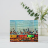 Güterzug - klaar voor vervoer briefkaart (Staand voorkant)