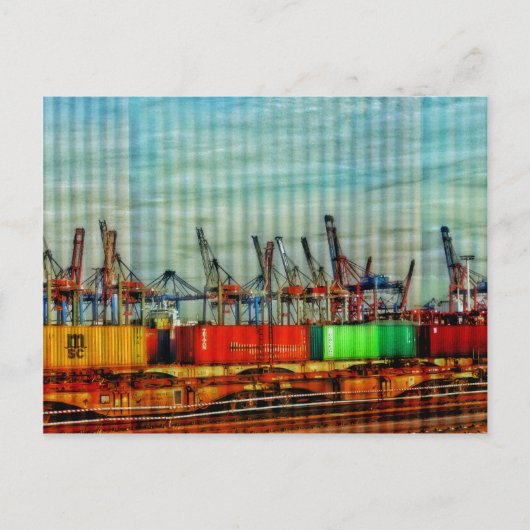 Güterzug - klaar voor vervoer briefkaart (Voorkant)
