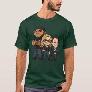 Gutfeld Crew Chibi Greg Gutfeld jongen T-shirt