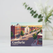 Guthrie, Oklahoma, VS Briefkaart (Staand voorkant)