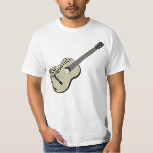 Guthrie's gitaar "Deze machine doodt fascisten" T-shirt