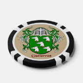 Gutierrez Heraldic Arms Poker Chips (Enkel)