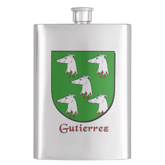 Gutierrez Heraldic Shield Flacon (Voorkant)