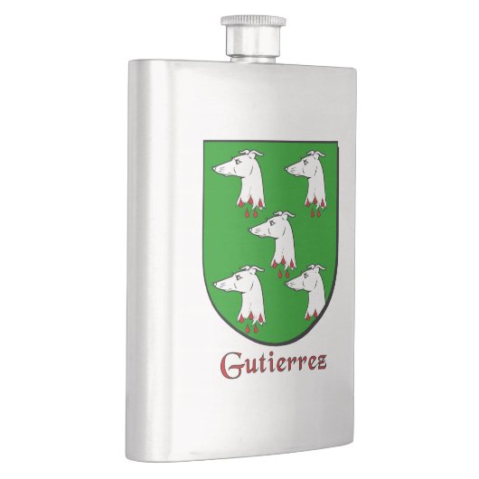 Gutierrez Heraldic Shield Flacon (Rechts)