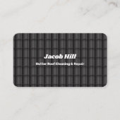 Gutter Dak Schoonmaak Reparatie Custom QR Visitekaartje (Voorkant)