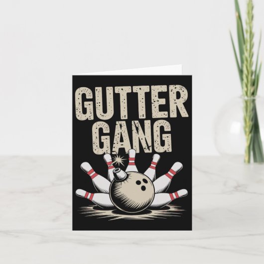 Gutter Gang Bowling 1 Kaart (Voorkant)