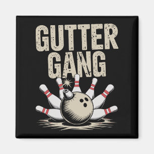 Gutter Gang Bowling 1 Magneet