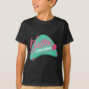 Gutter Girls Bowling League Team T-shirt Voor Vrou
