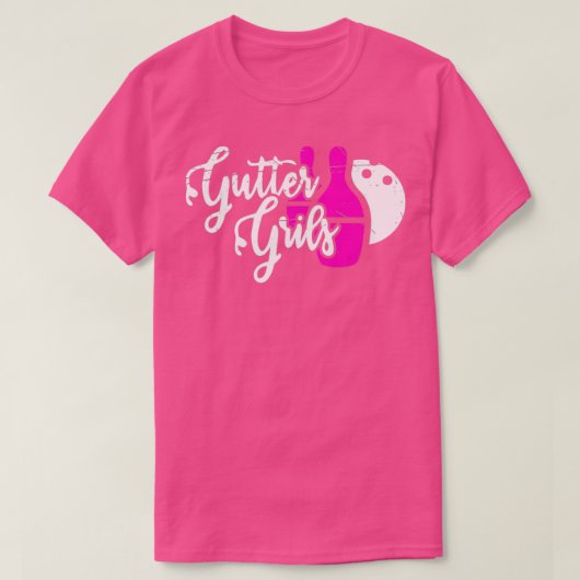 Gutter Girls Bowling T-shirt (Design voorkant)