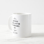 Gutter Quote Koffiemok (Voorkant links)