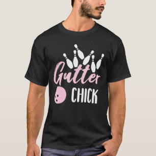 Guttermannetje Bowling Meisje Bowler Bowling Schoe T-shirt