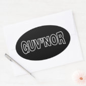 GUV'NOR OVALE STICKER (Envelop)