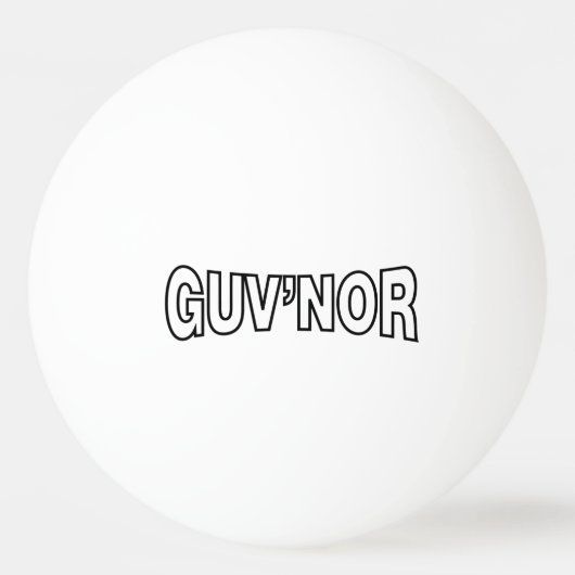 GUV'NOR PINGPONGBALLEN (Voorkant)