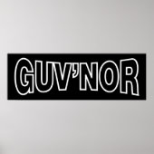 GUV'NOR POSTER (Voorkant)