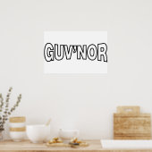 GUV'NOR POSTER (Keuken)