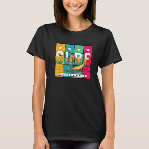 Guy Cali strandt Surf California Surfer Bu T-shirt