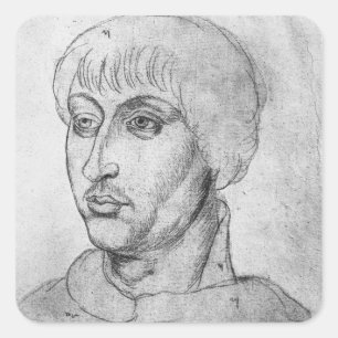 Guy de Brimeu, Lord of Humbercourt Vierkante Sticker