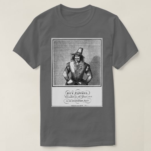 Guy Fawkes T-shirt (Design voorkant)
