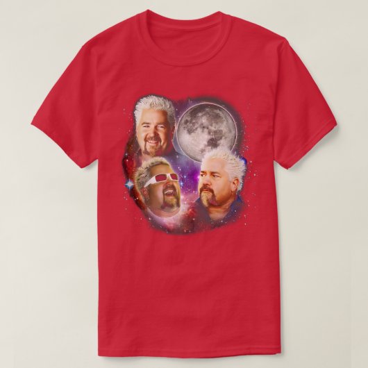 Guy Fieri jaren 80 esthetisch T-shirt (Design voorkant)