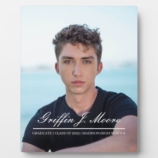 Guy Grad Modern Graduate Plaque photo (Devant)