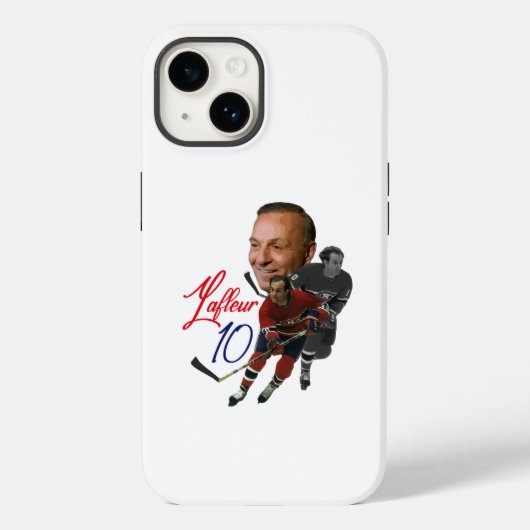 Guy Lafleur Ice Hockey Legend Case-Mate iPhone Case (Achterkant)