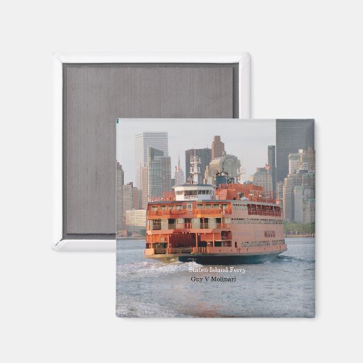 Guy V. Molinari aimant (Recto/Verso)