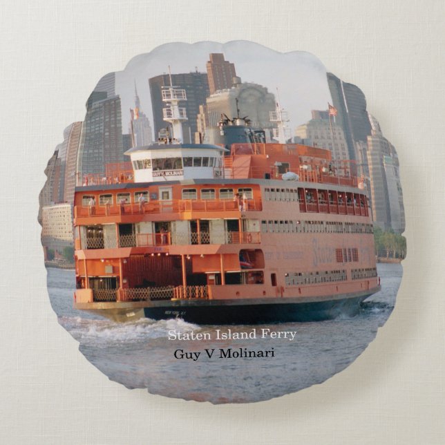 Guy V. Molinari coussin rond (Devant)