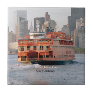 Guy V. Molinari-tegel Tegeltje