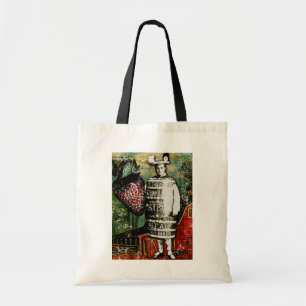 Guy van de aardbeienbeer - Ephemera Collage Tote Bag