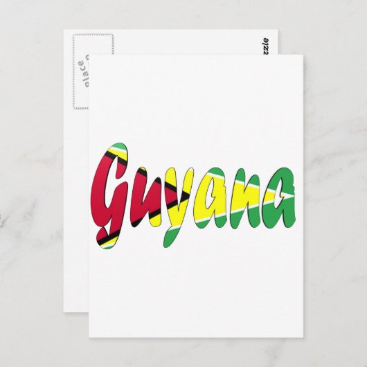 Guyana Briefkaart (Voorkant / Achterkant)