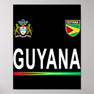 Guyana Cheer Jersey 2017 Football Guyana Poster