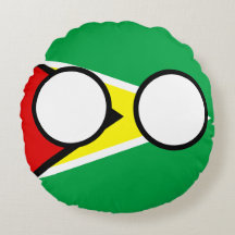 Guyana Countryball kussen