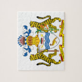 guyana embleem legpuzzel (Verticaal)