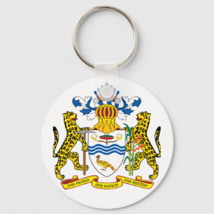 guyana embleem sleutelhanger