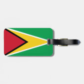 Guyana Flag Bagagelabel (Achterkant horizontaal)